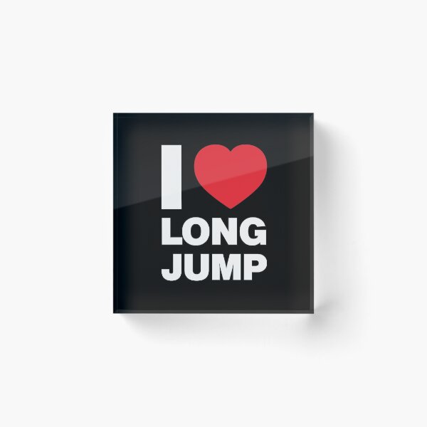 Item preview, I Love Long Jump designed and sold by Thestarrysky.