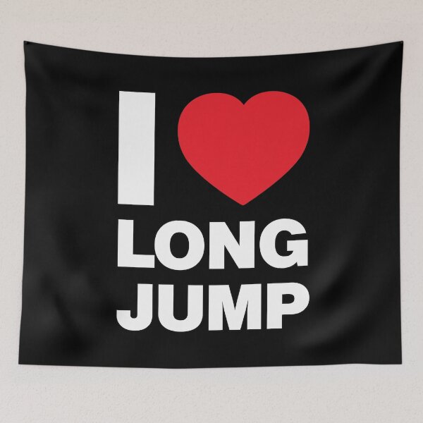 Item preview, I Love Long Jump designed and sold by Thestarrysky.