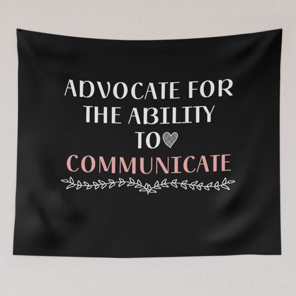Item preview, advocate for the ability to communicate  designed and sold by BAISSANE.
