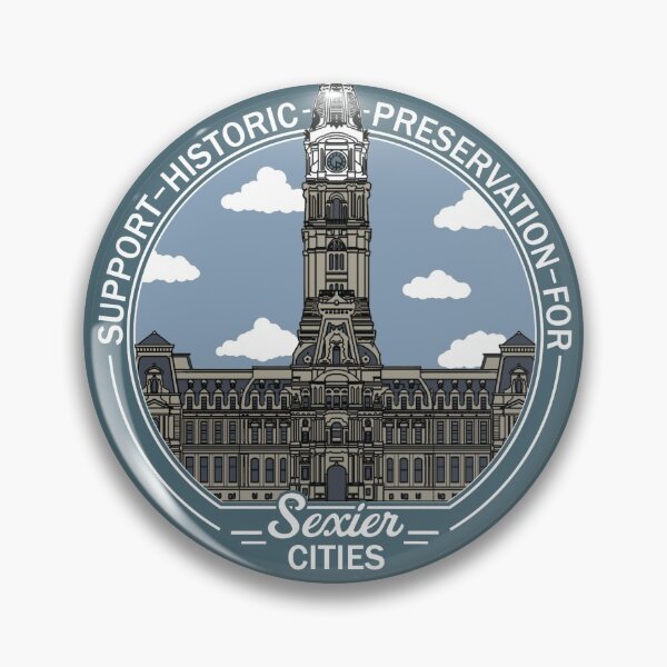Item preview, Support Historic Preservation designed and sold by Meg-Does-Art.