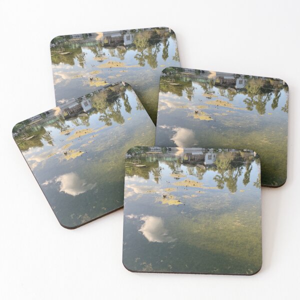 Item preview, Spring - pond reflection designed and sold by agnessa38.