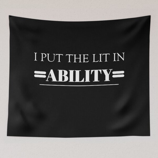 Item preview, i put the lit in ability  designed and sold by BAISSANE.