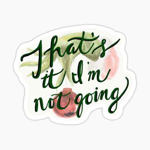 The Grinch Sticker