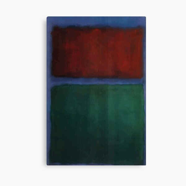 Mark Rothko | Tierra y verde Lienzo