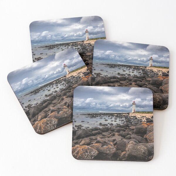 Item preview, Port fairy lighthouse storm clouds designed and sold by pwa25.
