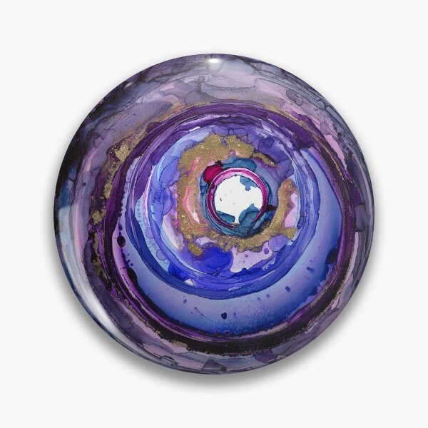Item preview, Pink and Purple Alcohol Ink Portal designed and sold by KCook1465.