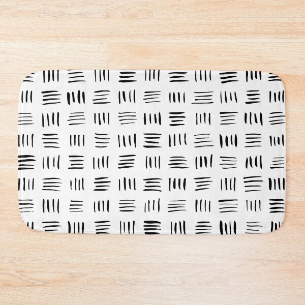 Item preview, Lines on Lines // Black designed and sold by RosewallPrints.