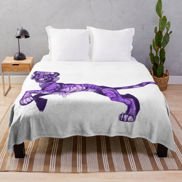 Item preview, purple tiger designed and sold by rainetherabbit.