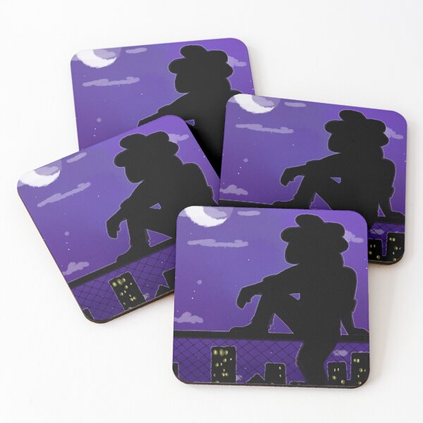 Item preview, Nighttime Meouch designed and sold by chocorobot.