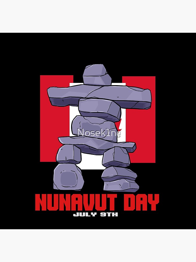 Disover Nunavut Day July 9th Throw Pillow