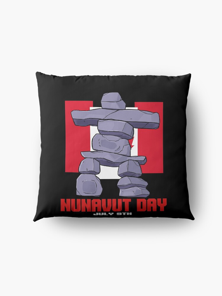 Disover Nunavut Day July 9th Throw Pillow