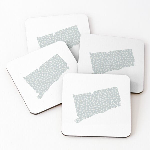 Item preview, Connecticut Blue and White Stars designed and sold by larakoelliker.