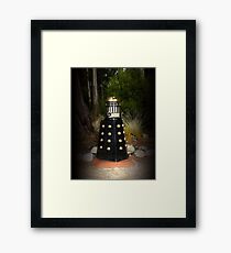 Dalek Letter Box Framed Print