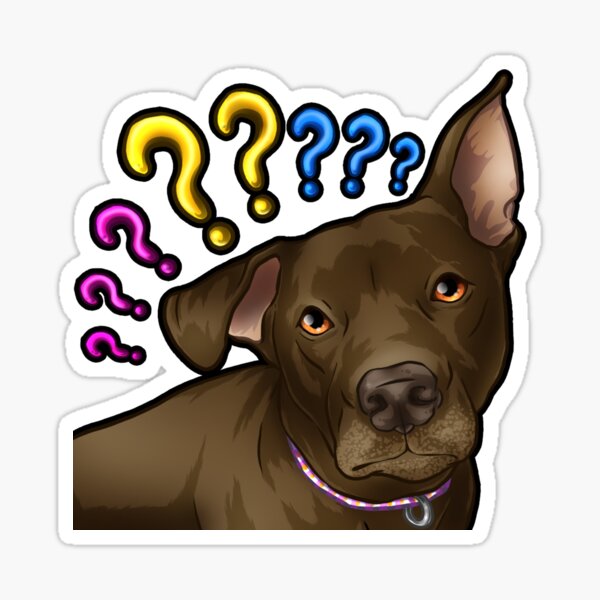 Doggo Eevee Emote Sticker