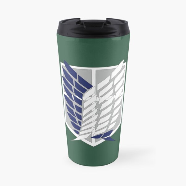 Attack on Titan: Wings Of Freedom Logo Travel Mug