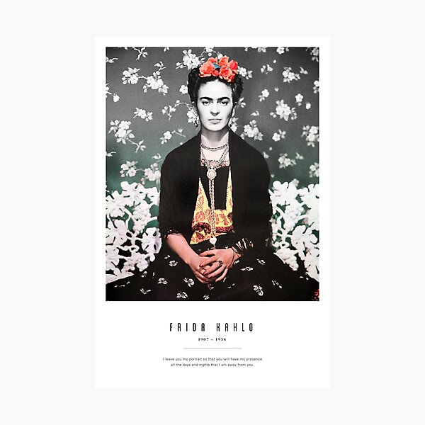 Illustrazione artistiche, Frida Kahlo Poster