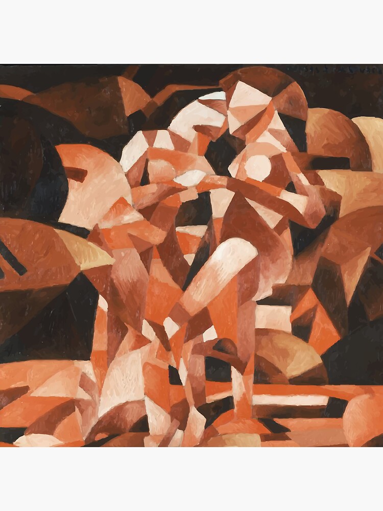 "Francis Picabia Dances at the Spring" Sticker by