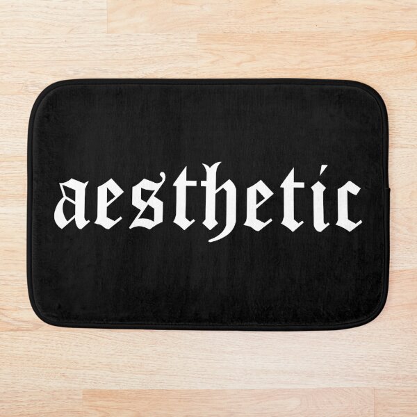 Item preview, Aesthetic White on Black designed and sold by beezymurphy.