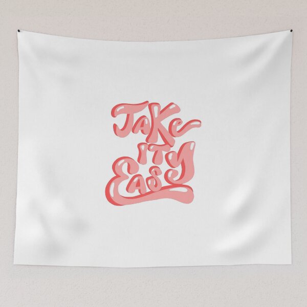 Item preview, Take It Easy Sticker designed and sold by Hallie Walker.