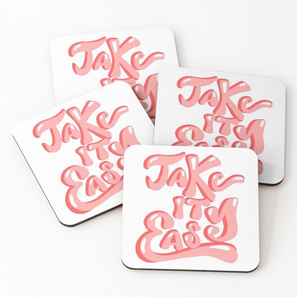 Item preview, Take It Easy Sticker designed and sold by Hallie Walker.