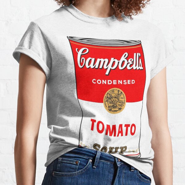 campbell's tomato soup shirt