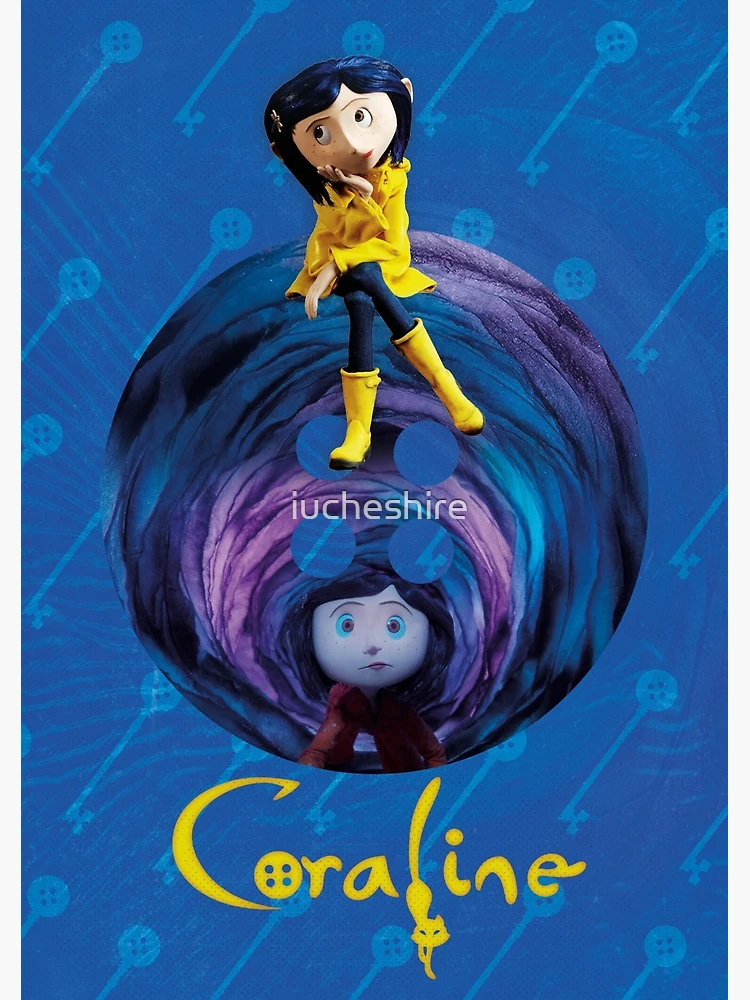 I made a poster for the Coraline movie by Spencie5 on DeviantArt