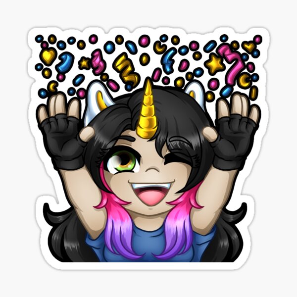 Hype Emote Sticker