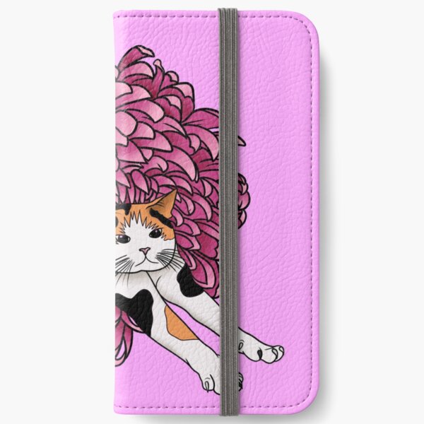Kitty Stretches iPhone Wallet