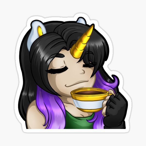Sip Emote Sticker