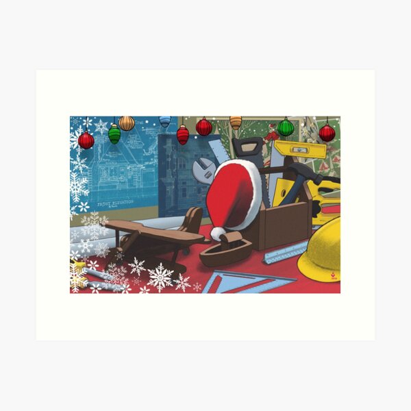 Item preview, Santa´s Workshop  designed and sold by 3WishStudios.