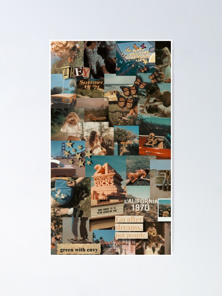 Alternate view of Vintage Collage Poster