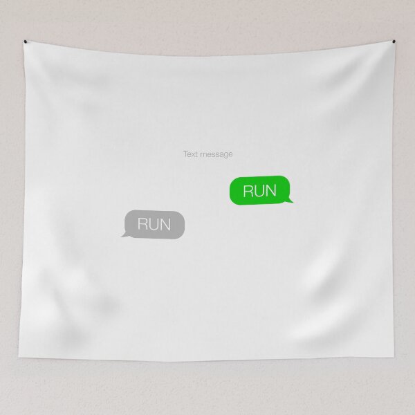 Item preview, RUN text message designed and sold by srturk.