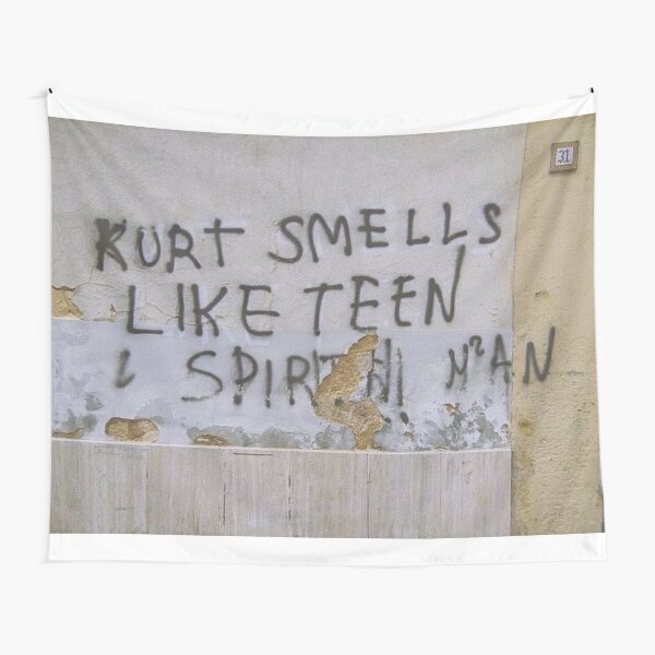 Kurt sent comme l'esprit adolescent Tentures
