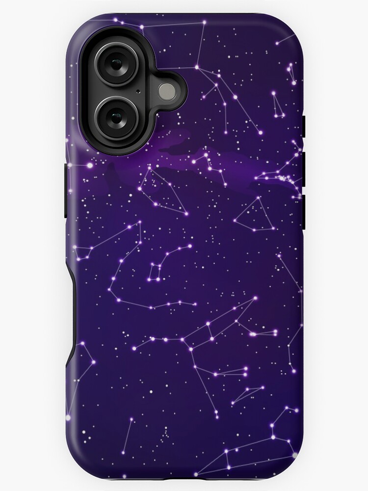 Thumbnail 1 of 4, iPhone Case, Star Field designed and sold by EleanorLutz.