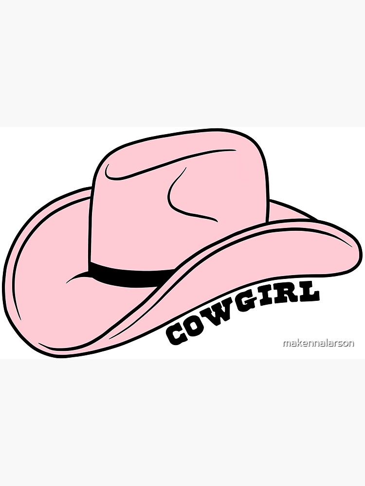 Pink cowgirl hot sale hat