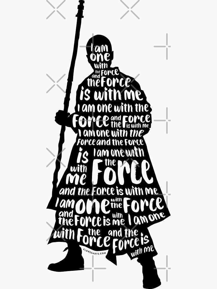 I Am One With the Force by floresarts