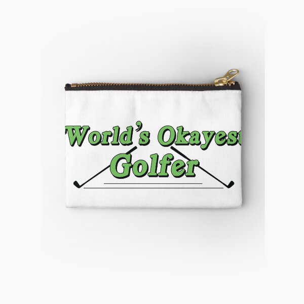 Item preview, World's Okayest Golfer designed and sold by MeganHickson.
