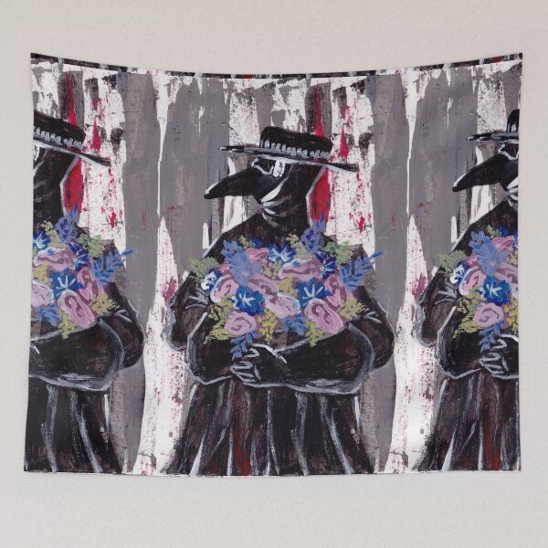 Item preview, Plague Doctor in Black designed and sold by Morgen Sellier.