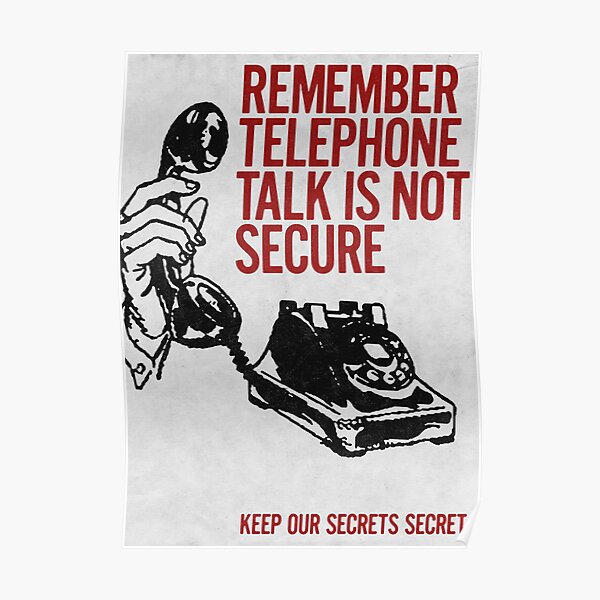 Telephone Talk poster Poster