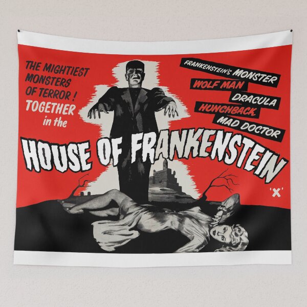 Item preview, Frankenstein in the House designed and sold by honeyblack.
