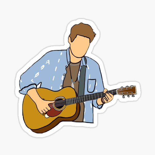 JM Guitar Sticker