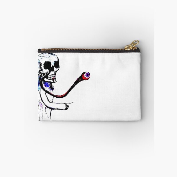 Item preview, Sketchy Pointing Skeleton With Robotic Eye designed and sold by GrudleBay.