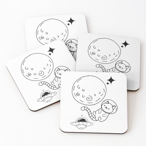 Item preview, Cat Astronaut designed and sold by manishfzr1995.