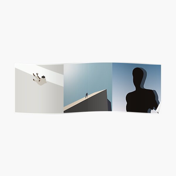 daniel caesar minimal album covers Poster