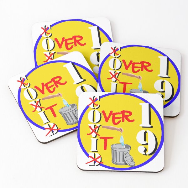 Item preview, COVID 19: Over It designed and sold by Barney Goodbrake.