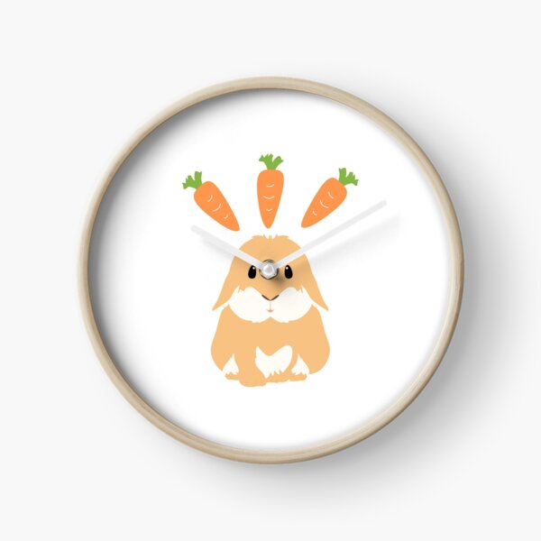 Item preview, Holland Lop Bunny and Carrots designed and sold by Lulupainting.