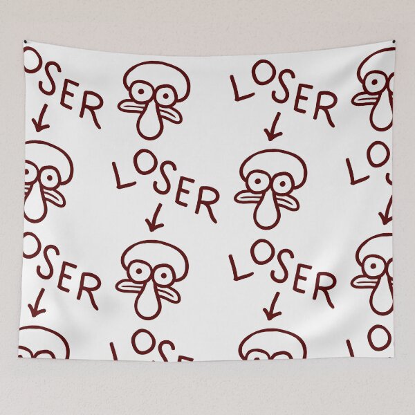 Item preview, Squid Loser designed and sold by aurora-borealis.