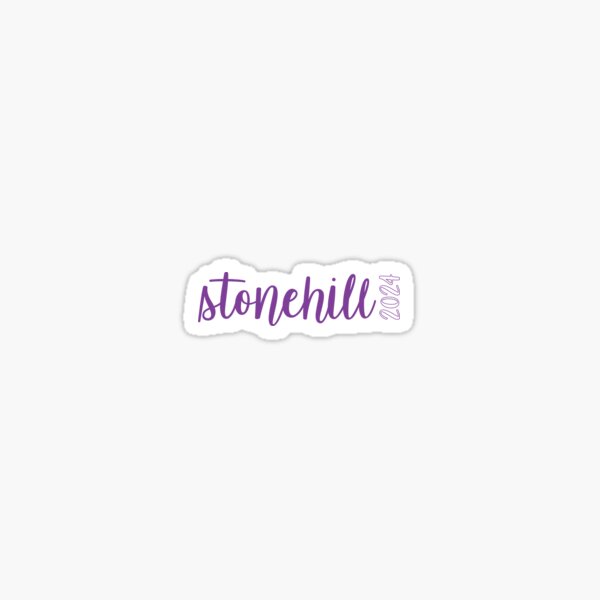 "stonehill 2024" Sticker for Sale by kgsimmons8 Redbubble