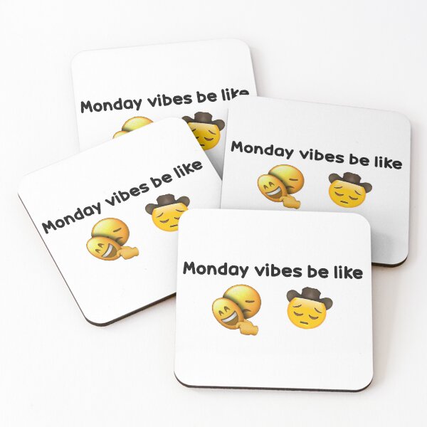 Item preview, Monday Vibes Be Like :( designed and sold by Matt Xander Ledger.