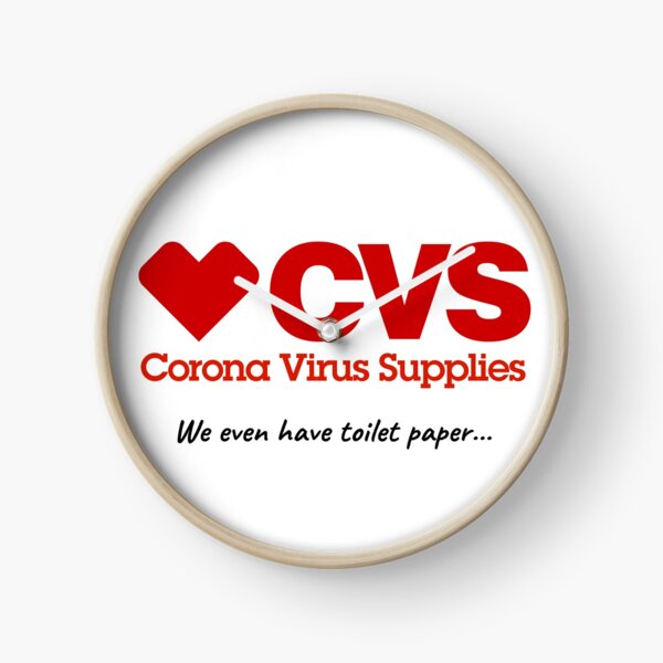 CVS - Corona Virus Supplies - COVID-19 Fundraiser Clock